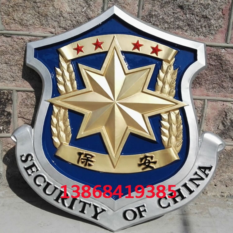 福建中国保安徽章